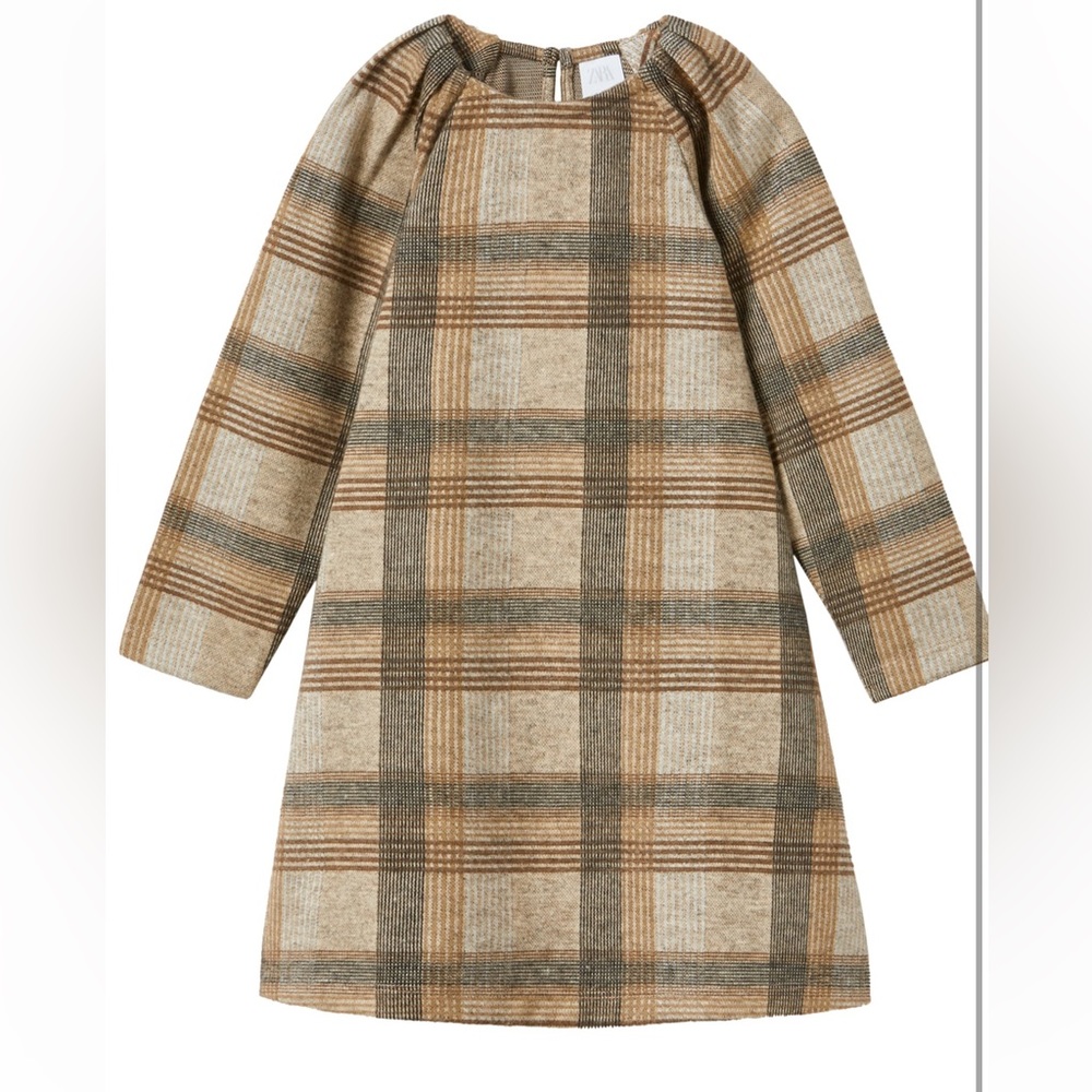 ZARA plaid dress size 9